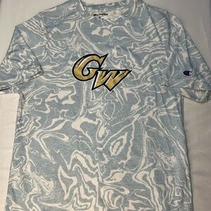 Champion George Washington University Tie Dye Shirt Men's Small